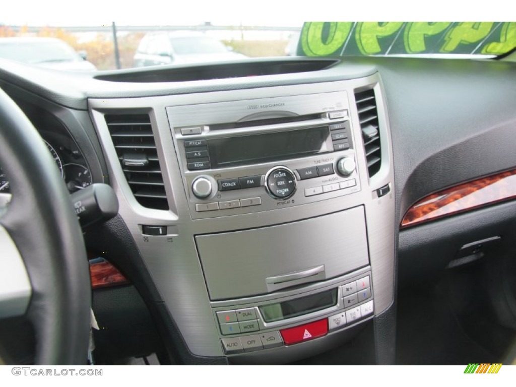 2011 Outback 2.5i Limited Wagon - Graphite Gray Metallic / Off Black photo #13