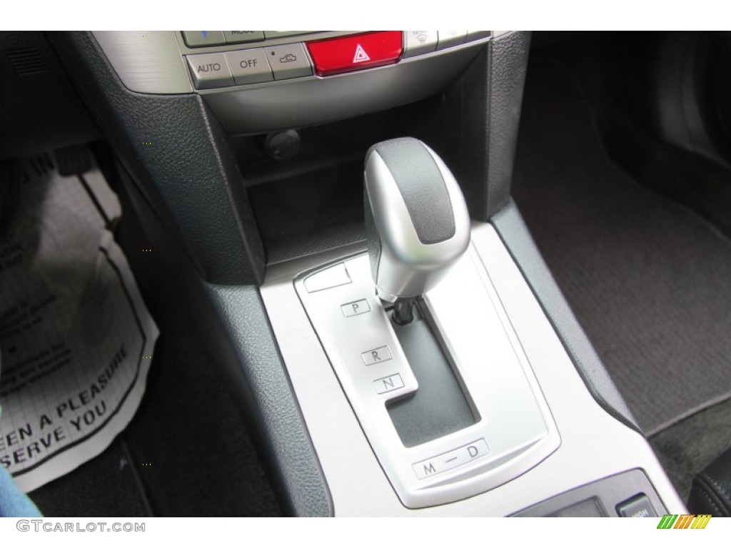 2011 Outback 2.5i Limited Wagon - Graphite Gray Metallic / Off Black photo #16