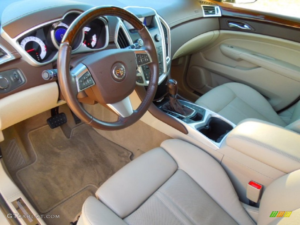 Shale/Brownstone Interior 2010 Cadillac SRX V6 Photo #72798129