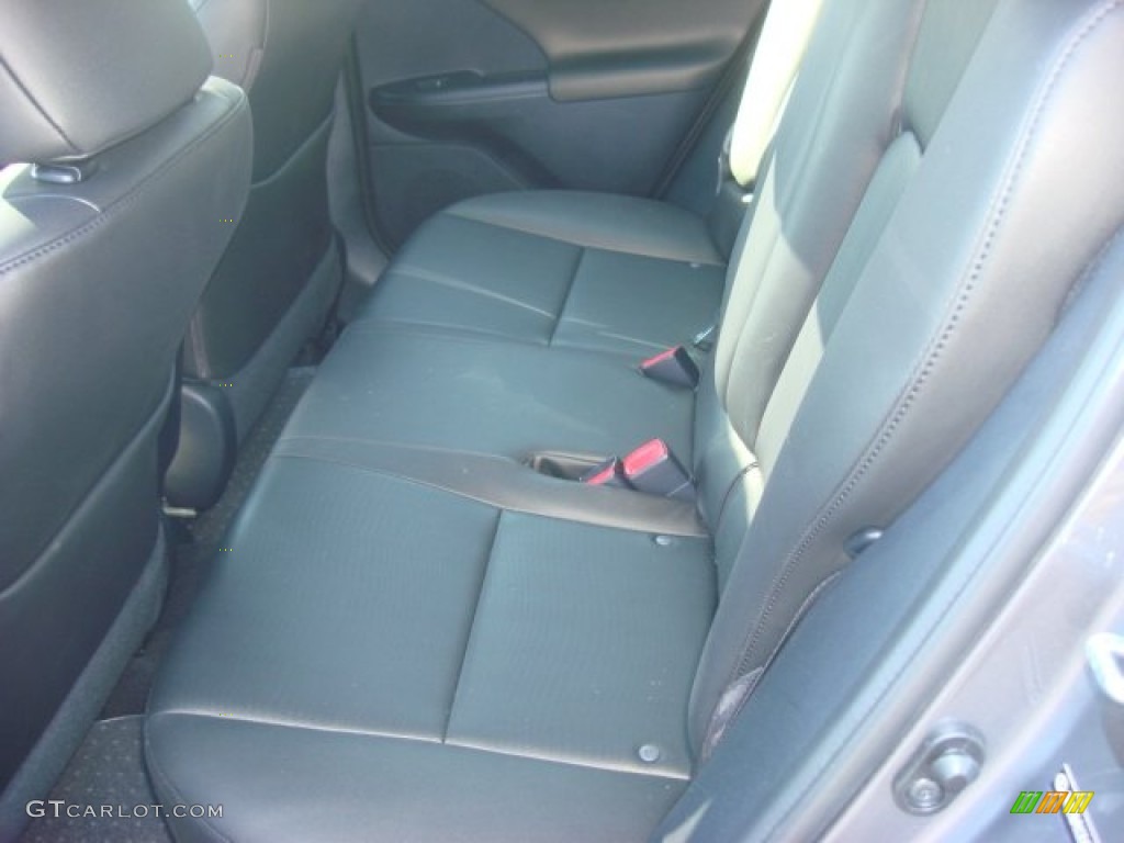 2012 CT 200h Hybrid Premium - Nebula Gray Pearl / Black photo #9