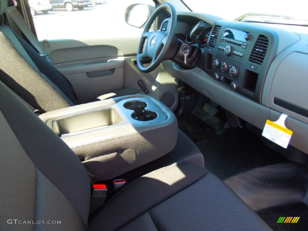 2012 Silverado 1500 Work Truck Regular Cab - Summit White / Dark Titanium photo #17