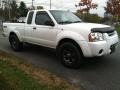 Avalanche White - Frontier XE V6 King Cab 4x4 Photo No. 4
