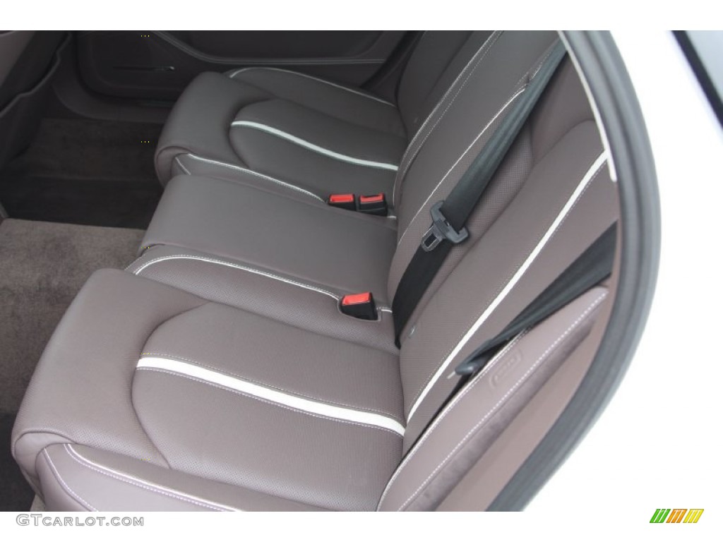 2012 Audi A8 L 4.2 quattro Rear Seat Photo #72801238