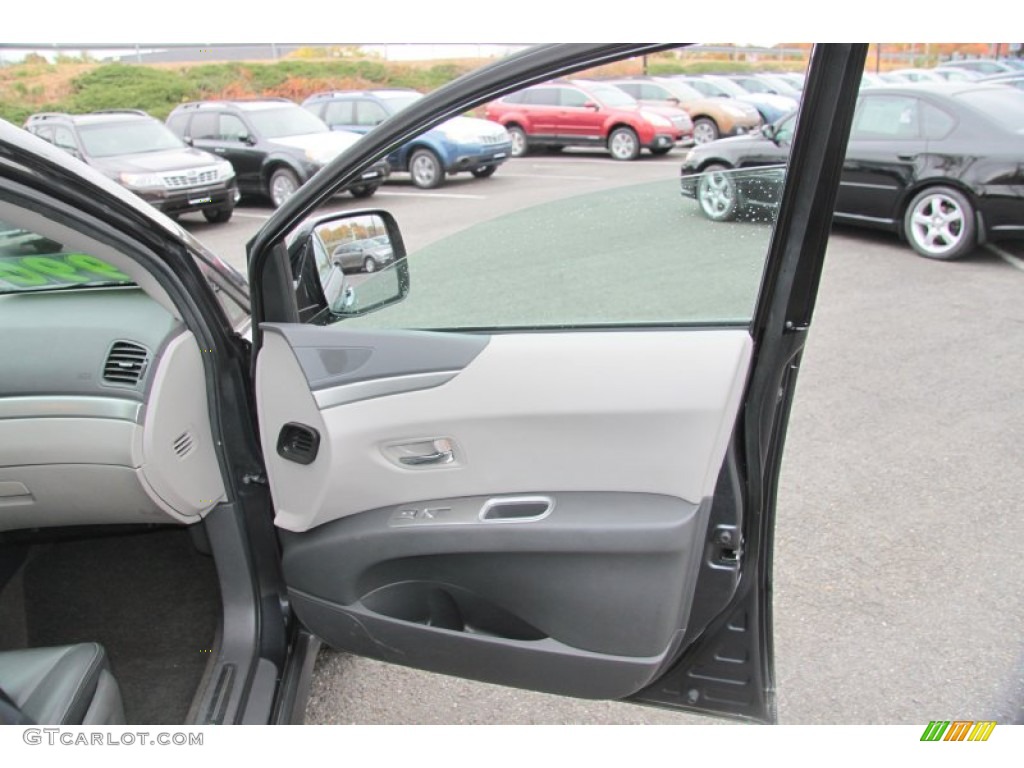 2009 Subaru Tribeca Limited 7 Passenger Slate Gray Door Panel Photo #72801457