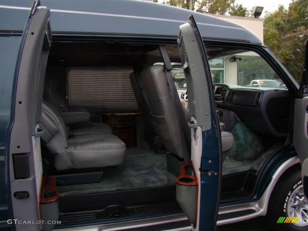 1998 Ram Van 1500 Passenger Conversion - Dark Spruce Metallic / Gray photo #13