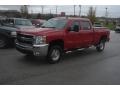 2010 Victory Red Chevrolet Silverado 2500HD LT Crew Cab 4x4  photo #1