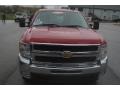 2010 Victory Red Chevrolet Silverado 2500HD LT Crew Cab 4x4  photo #16