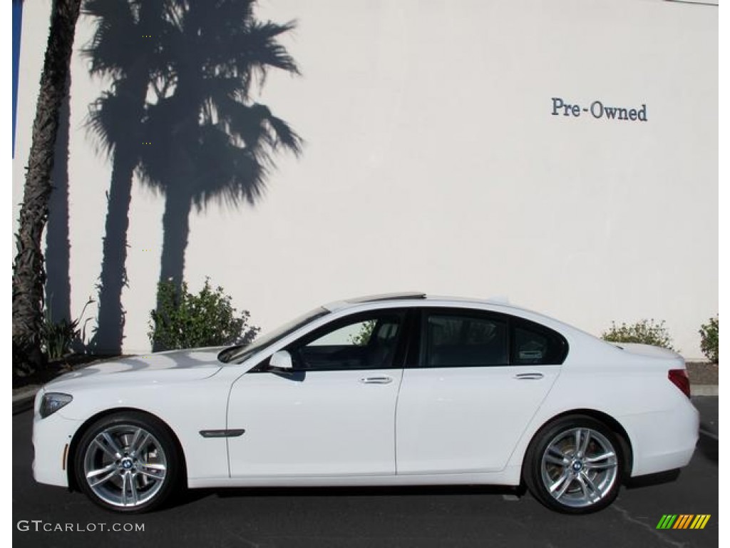 Alpine White 2010 BMW 7 Series 750i Sedan Exterior Photo #72803002