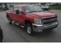 2010 Victory Red Chevrolet Silverado 2500HD LT Crew Cab 4x4  photo #33