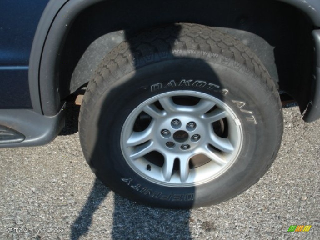 2003 Durango SXT 4x4 - Patriot Blue Pearlcoat / Dark Slate Gray photo #7