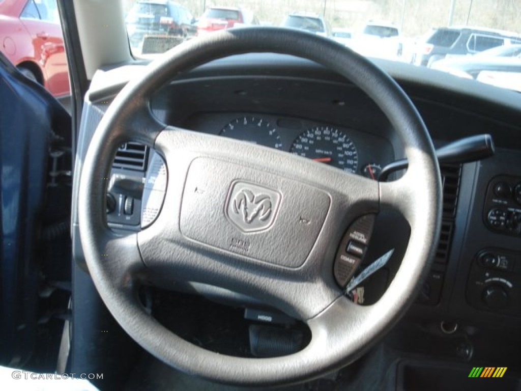 2003 Durango SXT 4x4 - Patriot Blue Pearlcoat / Dark Slate Gray photo #13