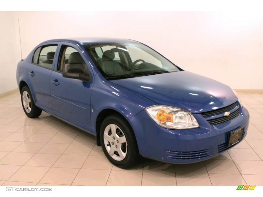 Blue Flash Metallic 2008 Chevrolet Cobalt LS Sedan Exterior Photo #72803848