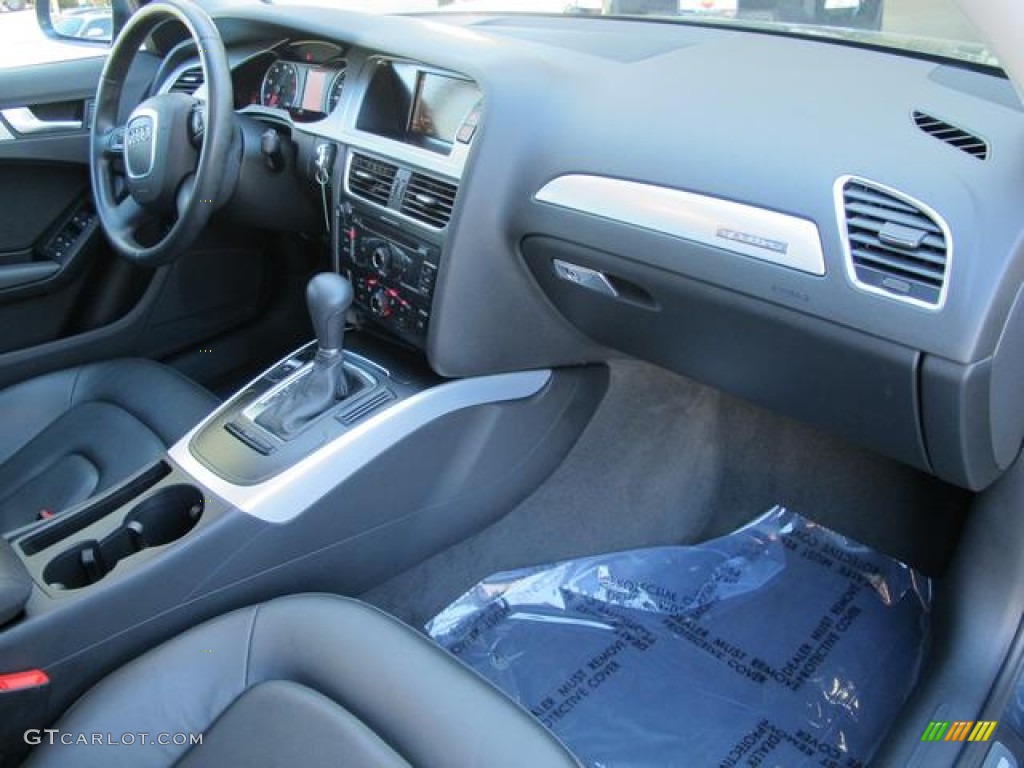 2009 Audi A4 2.0T Premium quattro Sedan Black Dashboard Photo #72803920