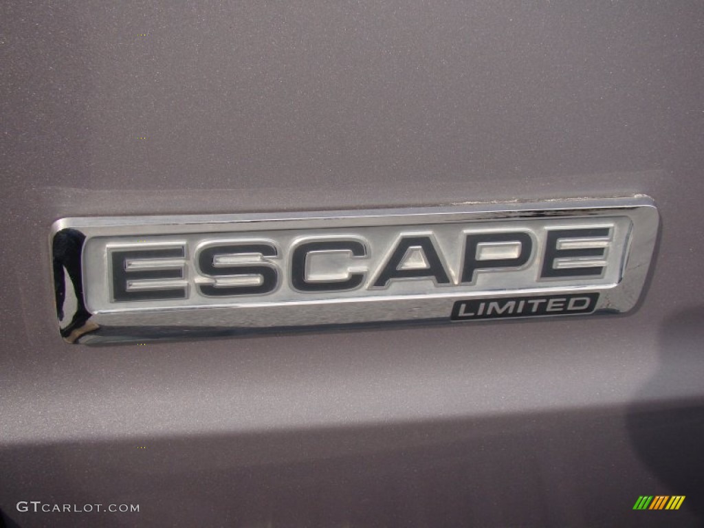 2008 Escape Limited 4WD - Tungsten Grey Metallic / Camel photo #34