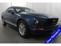 2006 Vista Blue Metallic Ford Mustang V6 Deluxe Coupe  photo #4