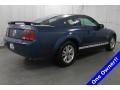 2006 Vista Blue Metallic Ford Mustang V6 Deluxe Coupe  photo #6