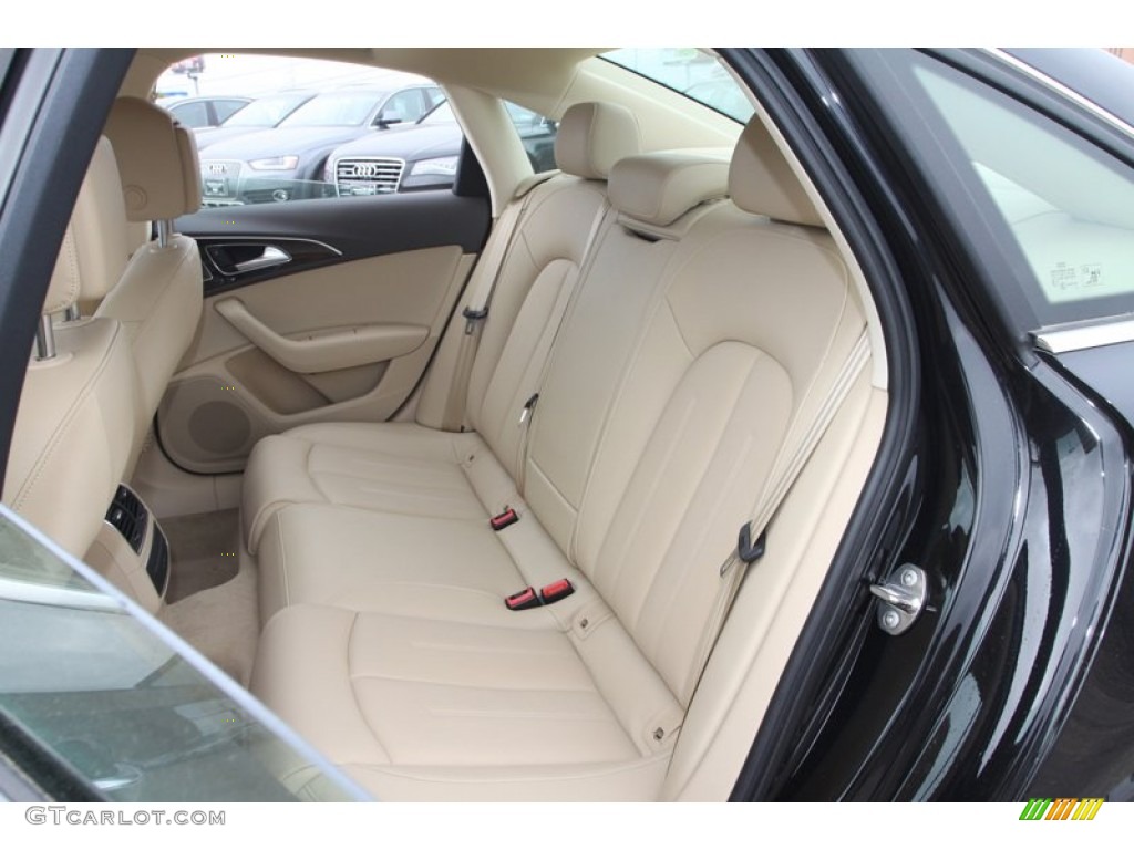 2013 Audi A6 3.0T quattro Sedan Rear Seat Photo #72804532