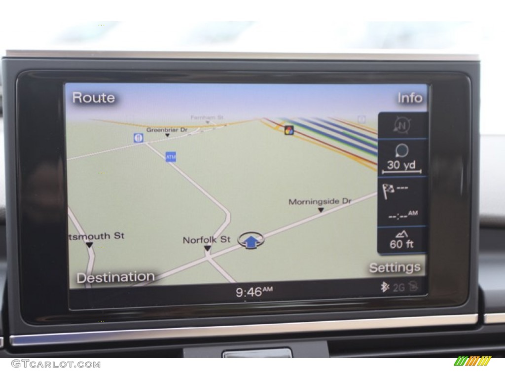 2013 Audi A6 3.0T quattro Sedan Navigation Photo #72804631