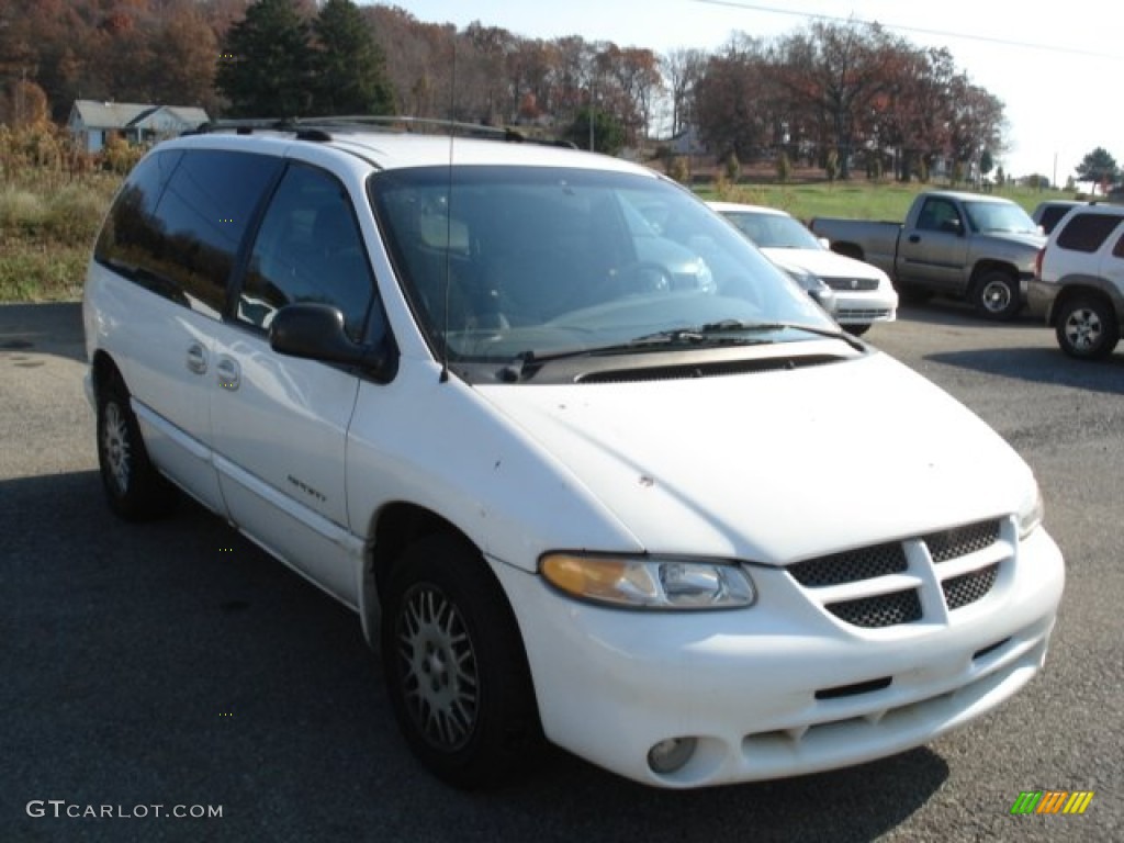 2000 Caravan SE - Bright White / Mist Grey photo #1