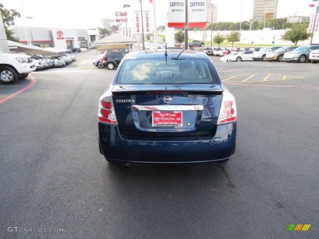 2012 Sentra 2.0 S - Blue Onyx / Charcoal photo #6