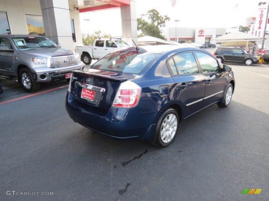 2012 Sentra 2.0 S - Blue Onyx / Charcoal photo #7