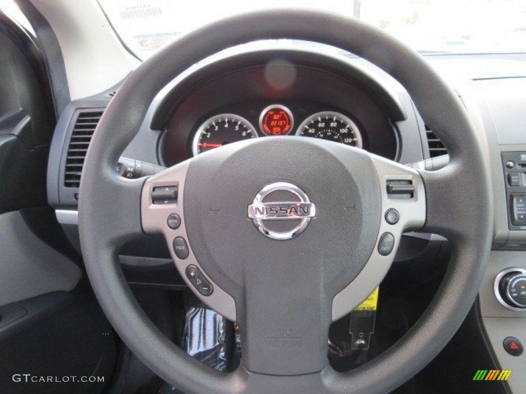 2012 Sentra 2.0 S - Blue Onyx / Charcoal photo #17