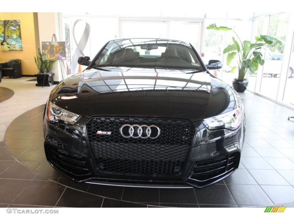 Phantom Black Pearl 2013 Audi RS 5 4.2 FSI quattro Coupe Exterior Photo #72805699