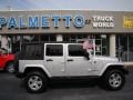 Bright Silver Metallic 2007 Jeep Wrangler Unlimited Sahara