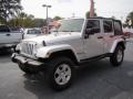 Bright Silver Metallic - Wrangler Unlimited Sahara Photo No. 4
