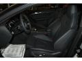 2013 Audi RS 5 Black Fine Nappa Leather/Rock Gray Stitching Interior Front Seat Photo