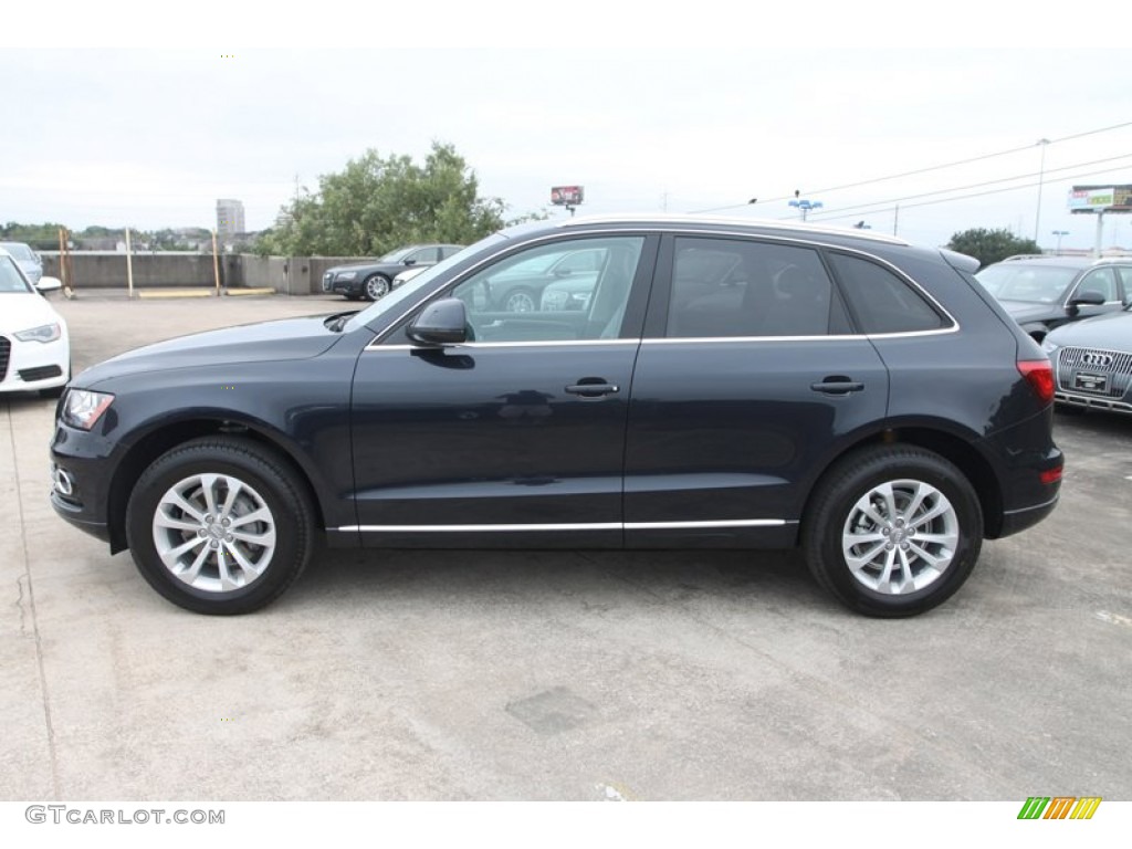 Moonlight Blue Metallic 2013 Audi Q5 2.0 TFSI quattro Exterior Photo #72806287