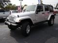 Bright Silver Metallic - Wrangler Unlimited Sahara Photo No. 28