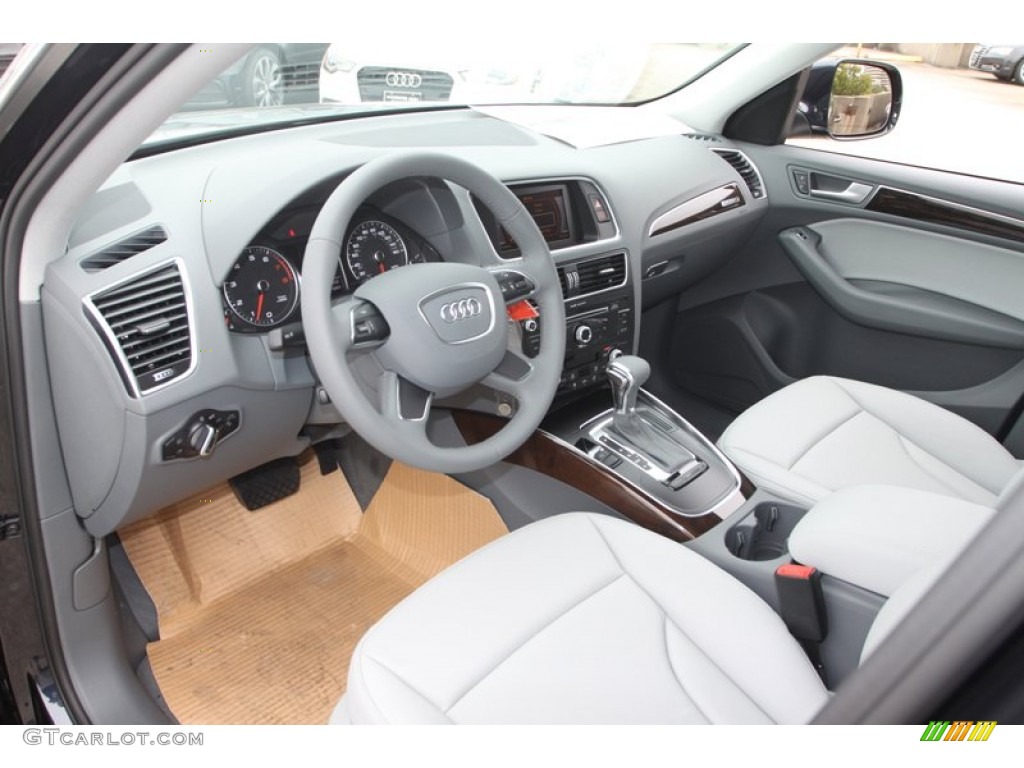 Steel Grey Interior 2013 Audi Q5 2.0 TFSI quattro Photo #72806413