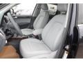 2013 Audi Q5 Steel Grey Interior Front Seat Photo