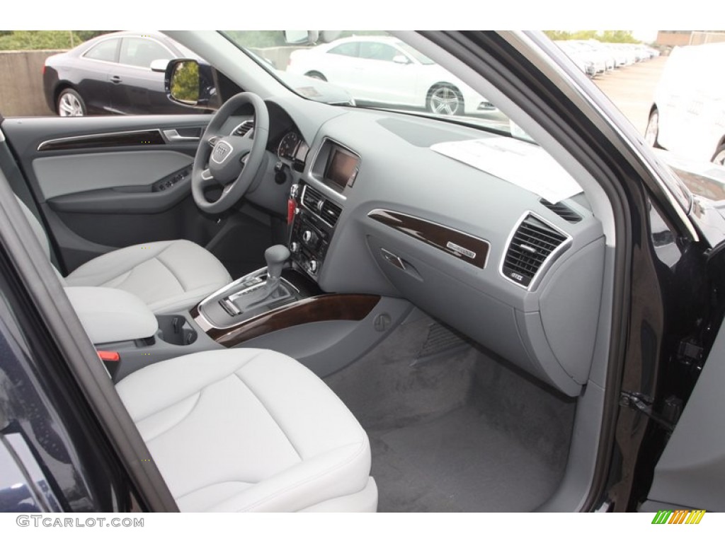 2013 Audi Q5 2.0 TFSI quattro Steel Grey Dashboard Photo #72806620