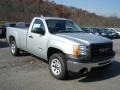 2013 Quicksilver Metallic GMC Sierra 1500 Regular Cab  photo #4