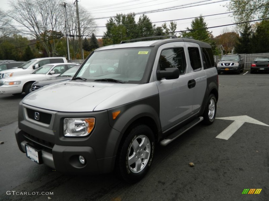 Satin Silver Metallic Honda Element