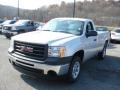 2013 Quicksilver Metallic GMC Sierra 1500 Regular Cab 4x4  photo #2