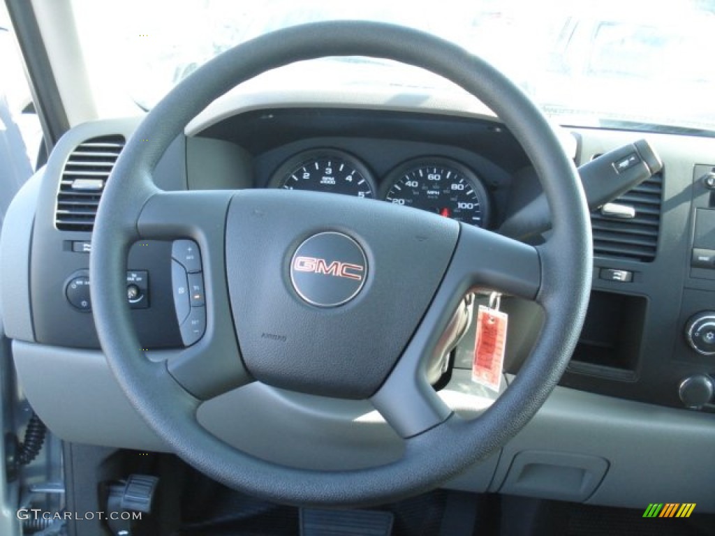 2013 Sierra 1500 Regular Cab 4x4 - Quicksilver Metallic / Dark Titanium photo #16