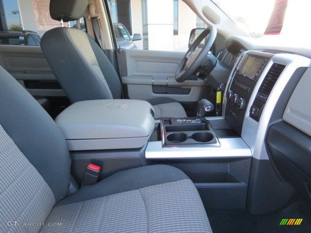 2011 Ram 1500 Lone Star Crew Cab - Saddle Brown Pearl / Dark Slate Gray/Medium Graystone photo #14