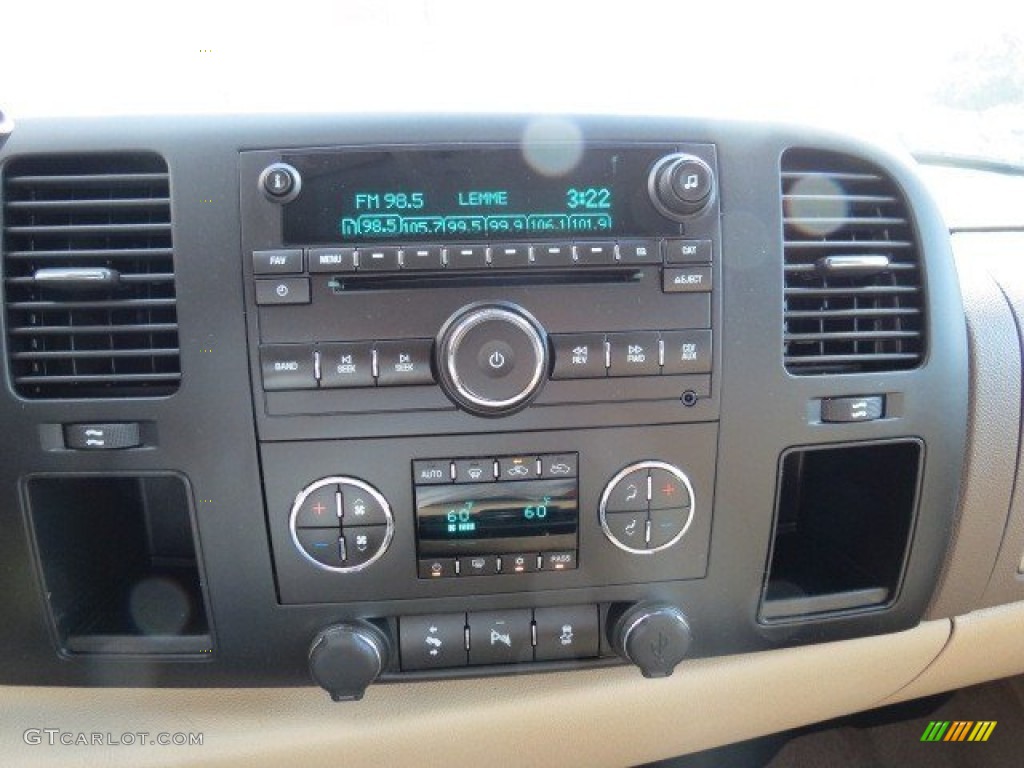 2012 Silverado 1500 LT Crew Cab - White Diamond Tricoat / Light Cashmere/Dark Cashmere photo #16