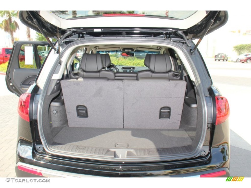 2013 MDX SH-AWD - Crystal Black Pearl / Parchment photo #47