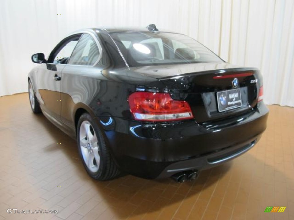2013 1 Series 135i Coupe - Jet Black / Black photo #4