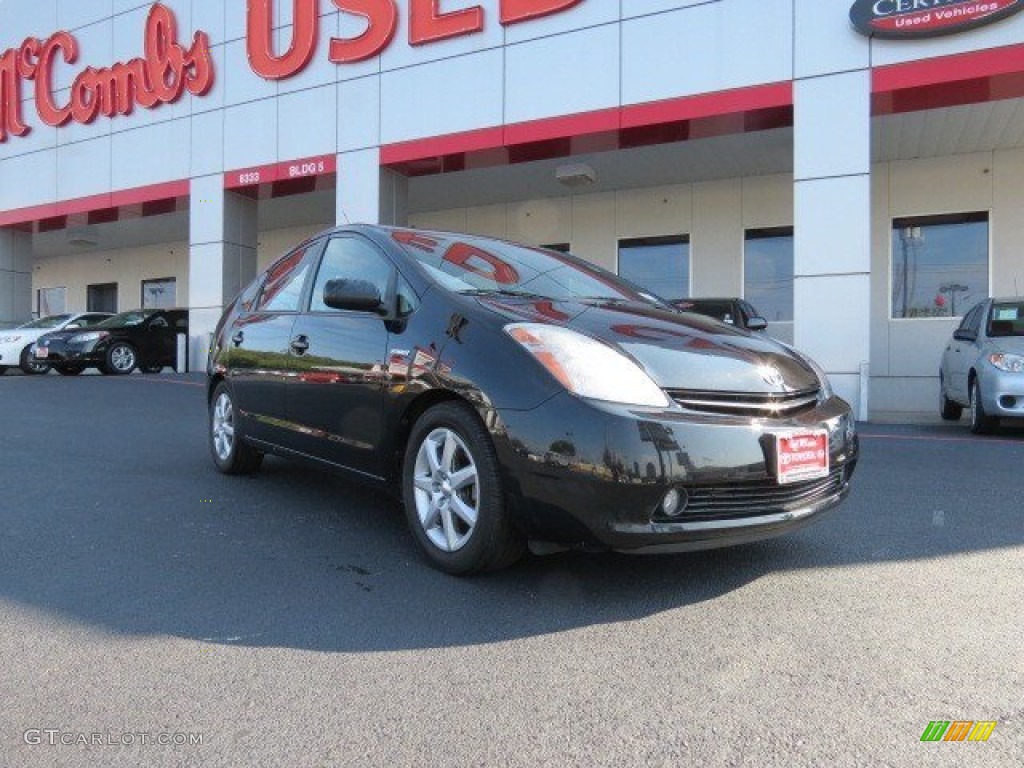 2008 Prius Hybrid Touring - Black / Gray photo #1