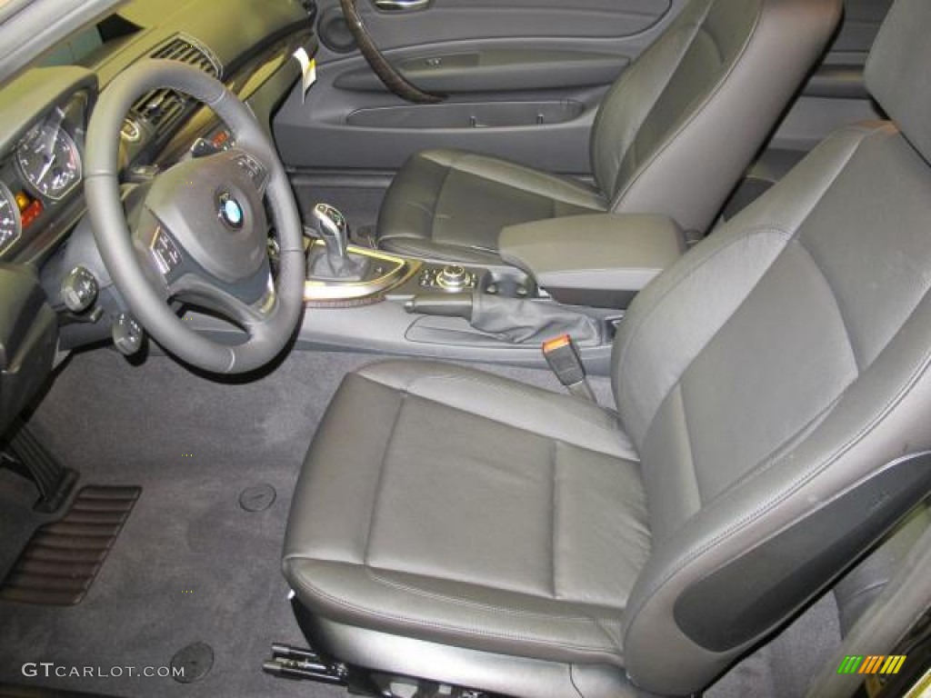 2013 1 Series 135i Coupe - Jet Black / Black photo #10