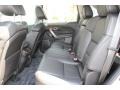 2013 Acura MDX Ebony Interior Rear Seat Photo
