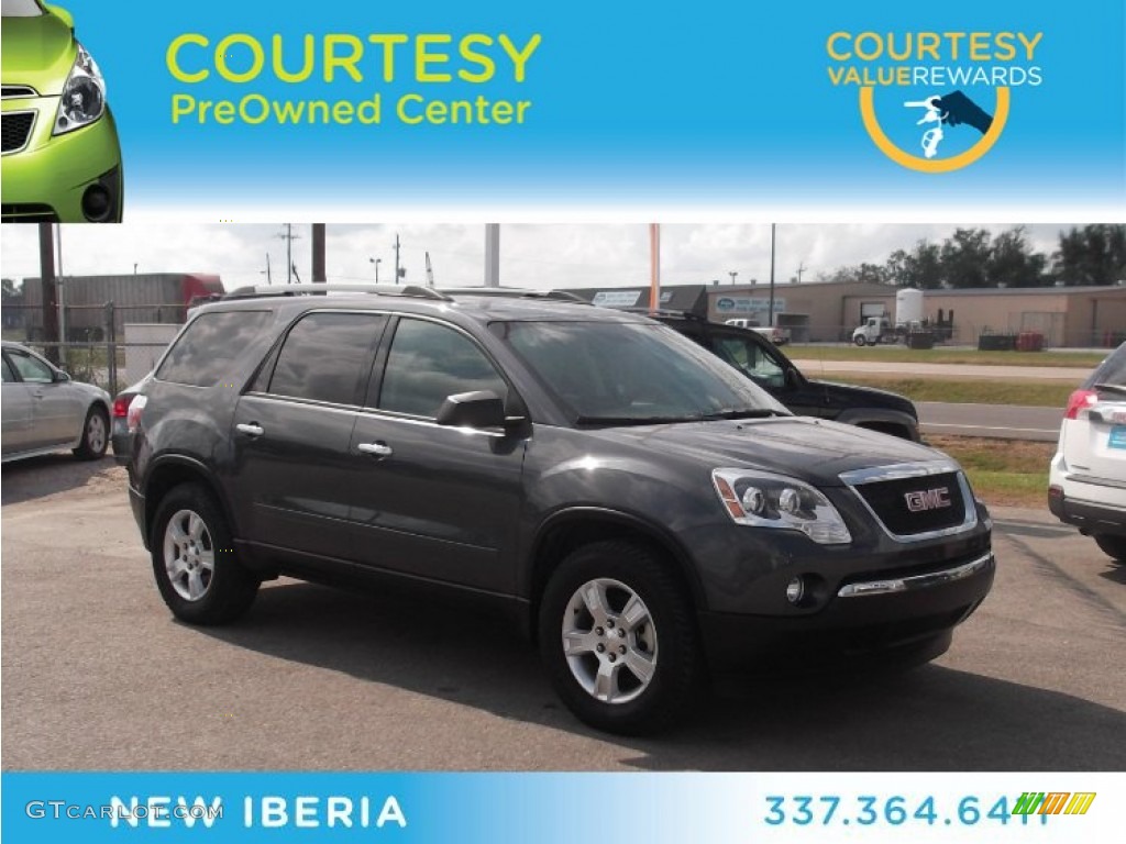 2011 Acadia SLE - Cyber Gray Metallic / Ebony photo #1