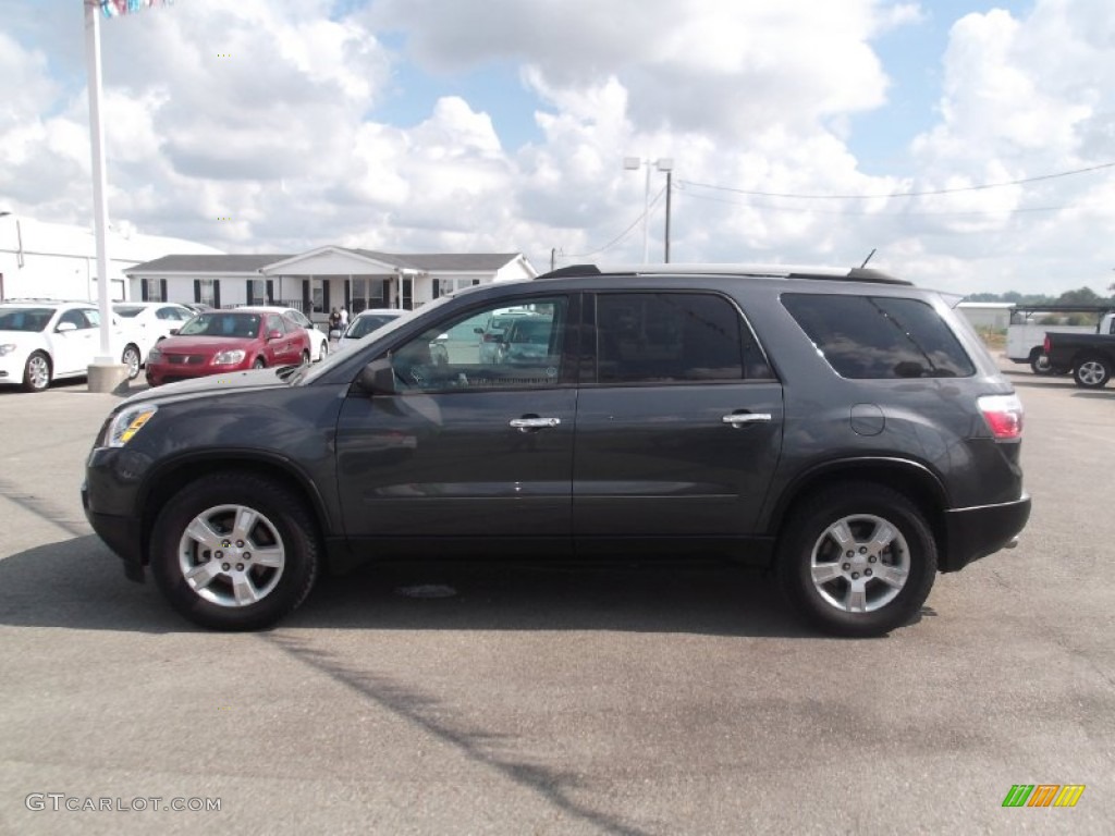 2011 Acadia SLE - Cyber Gray Metallic / Ebony photo #5