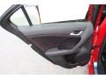 2012 Acura TSX Ebony Interior Door Panel Photo