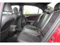 2012 Acura TSX Ebony Interior Rear Seat Photo